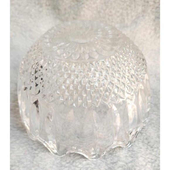 Glass Bowls Set Of 2 Decorative Serving Dishes Elegant Design Home Decor Collec - Picture 7 of 12